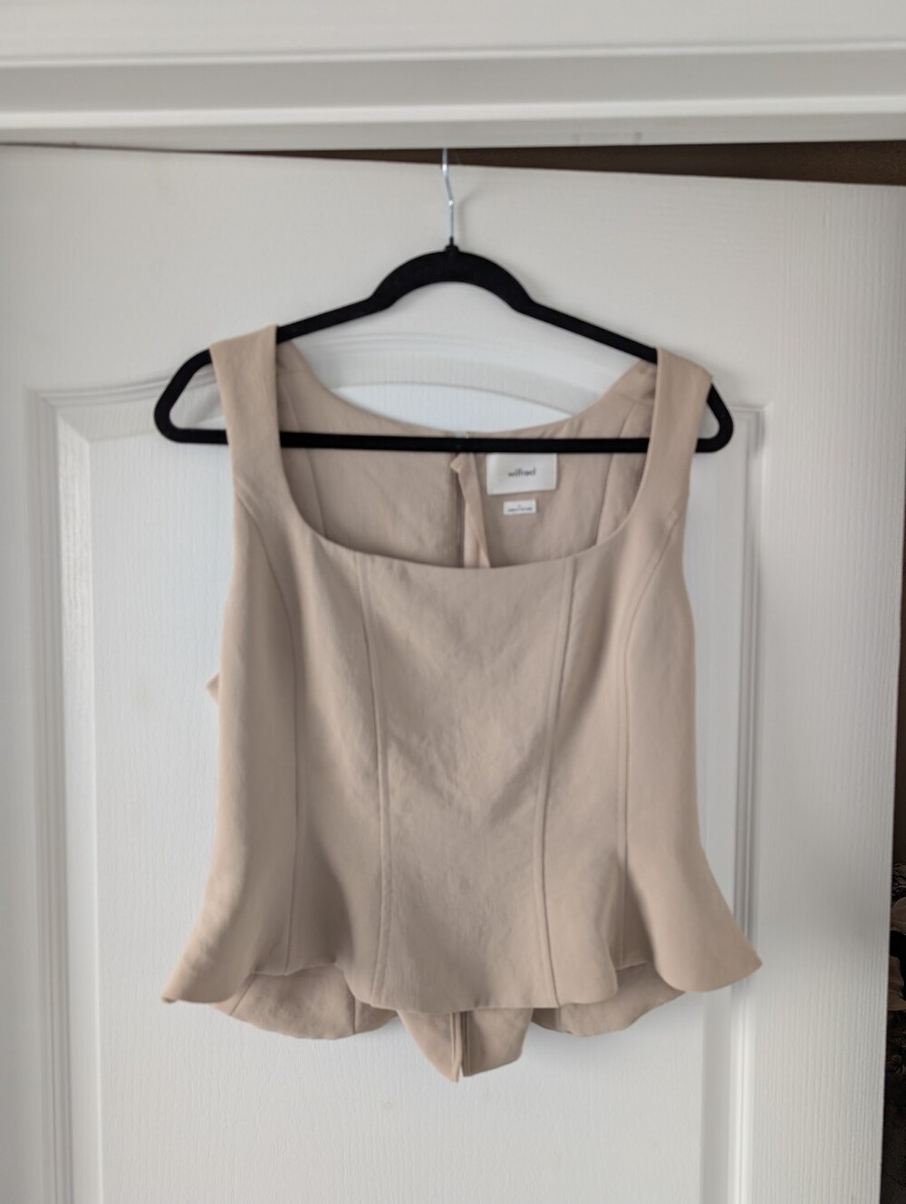 Aritzia Wilfred Rhodora Bustier Size L